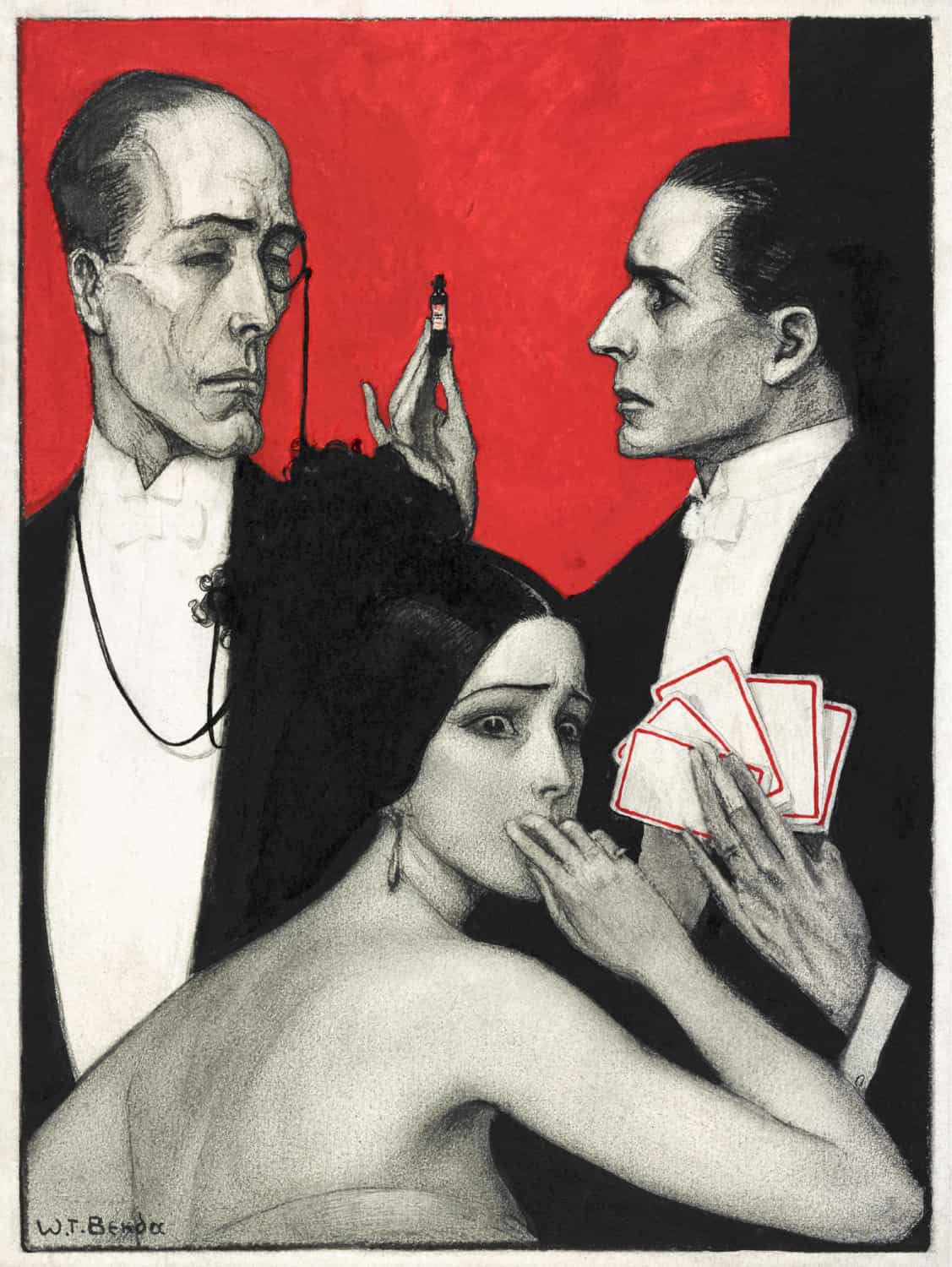 See, Jack, he said, his manner wild and delirious by Wladyslaw Theodore Benda poster