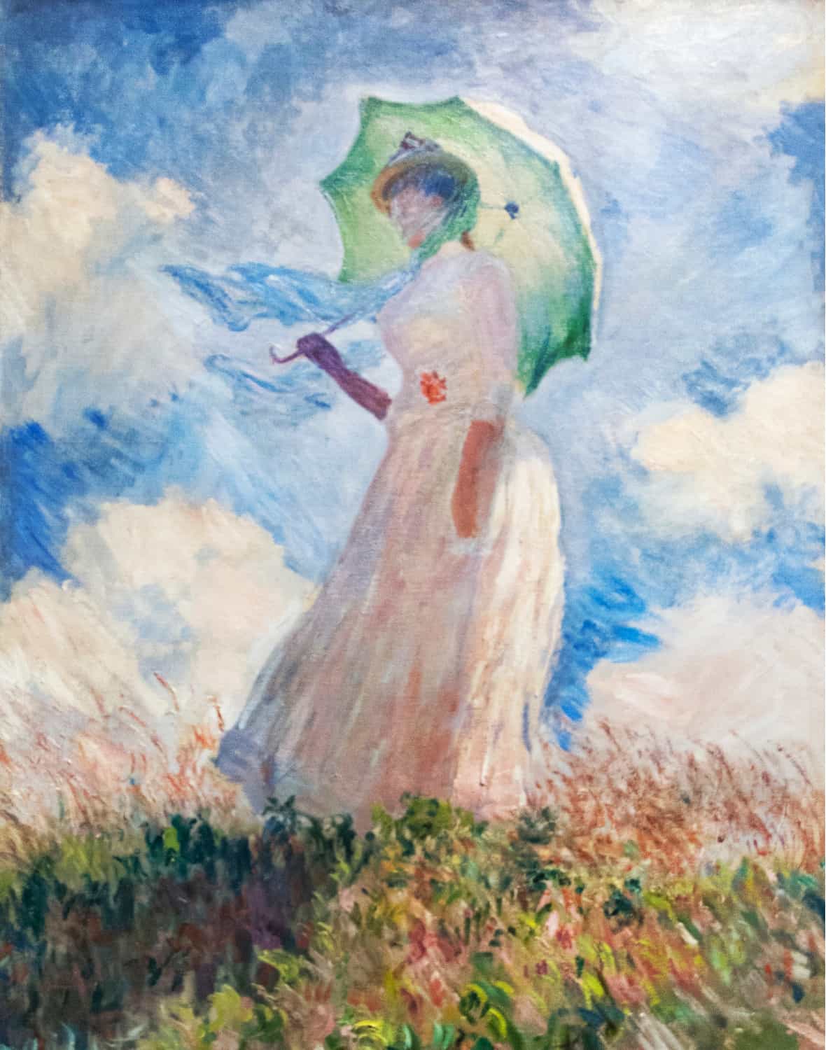 Suzanne Hoschede by Claude Monet poster